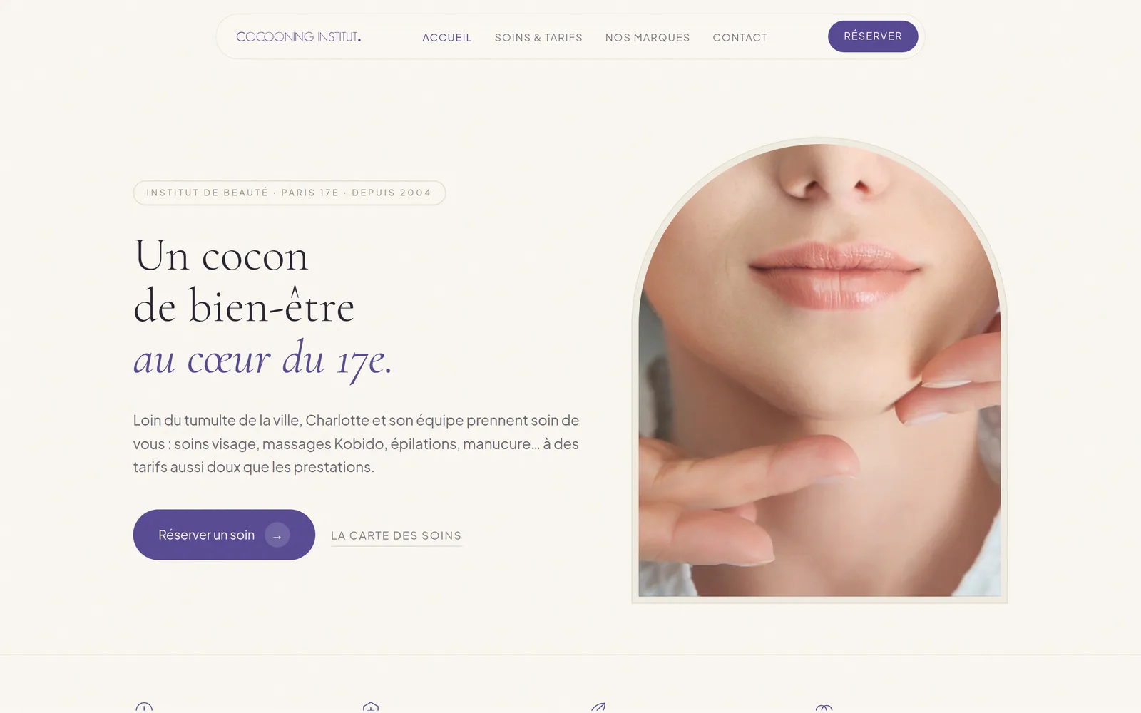 Screenshot of Cocooning Institut