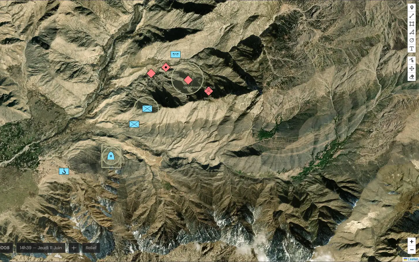 The tactical map